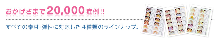 おかげさまで20,000症例
